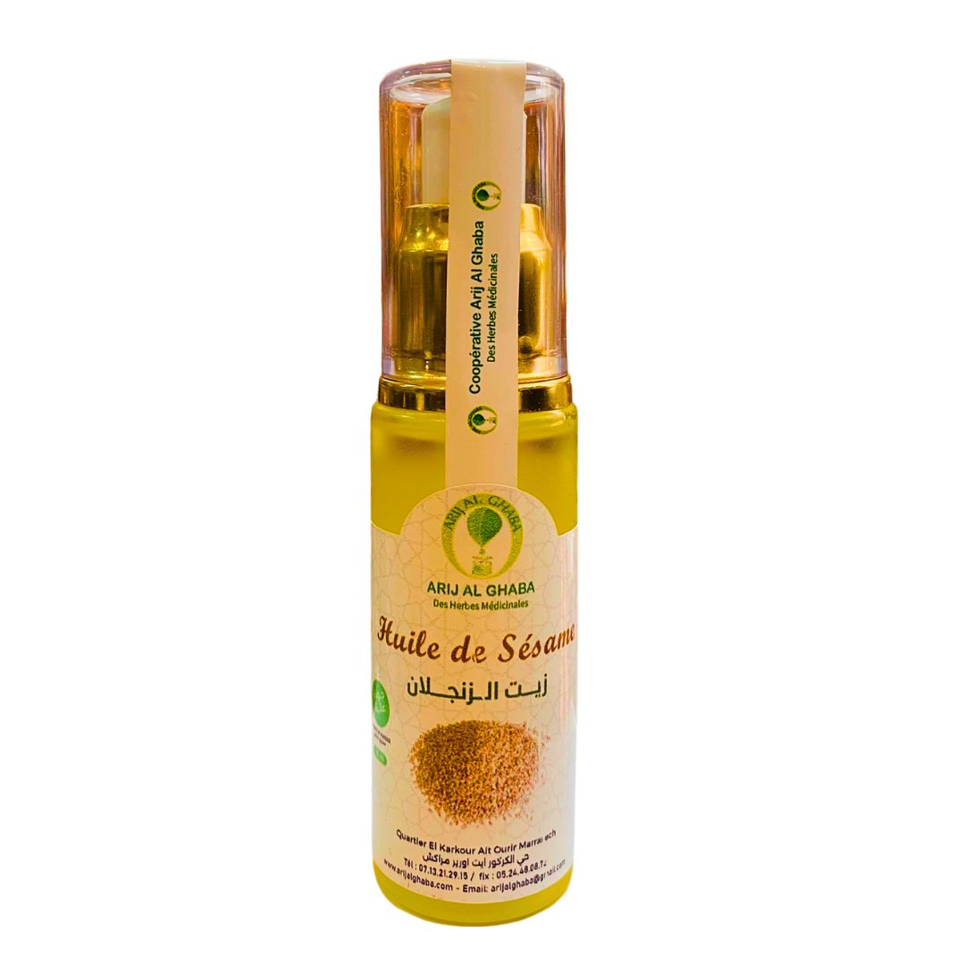 HUILE VÉGÉTALE SESAME 30ML | زيت السمسم(الزنجلان)