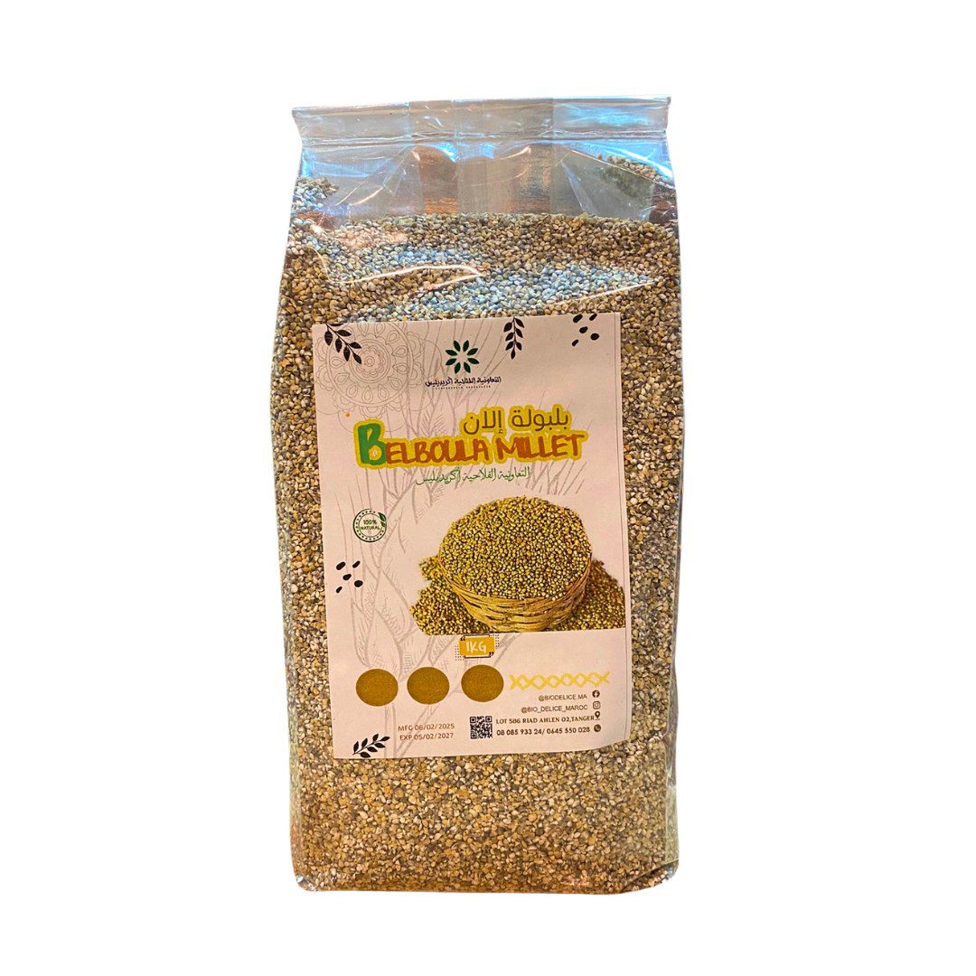 Belboula millet 1kg | بلبولة إلان